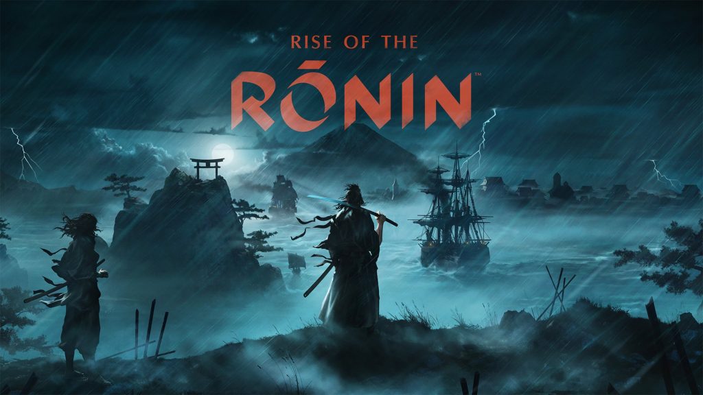 The key art for Rise of the Ronin, including logo.