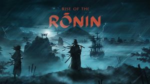 The key art for Rise of the Ronin, including logo.