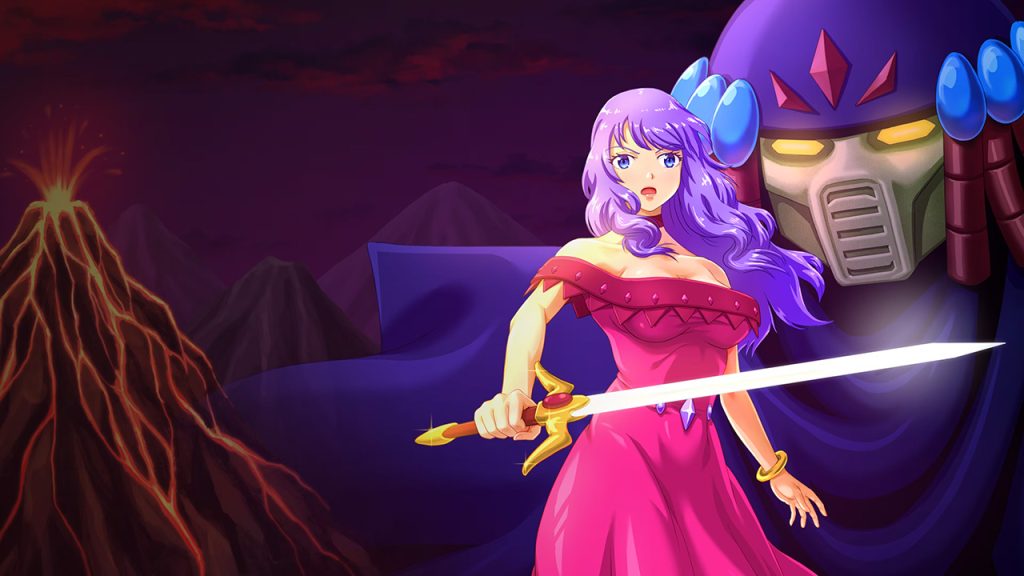 Violet Wisteria key art