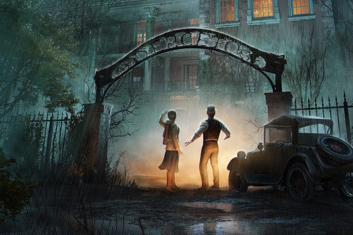 A key art for Alone in the Dark on Sony PlayStation 5
