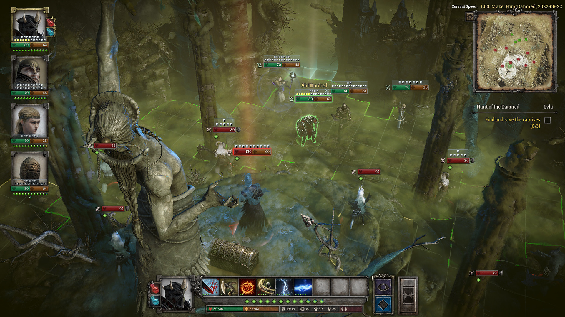 A screenshot from King Arthur: Knight's Tale