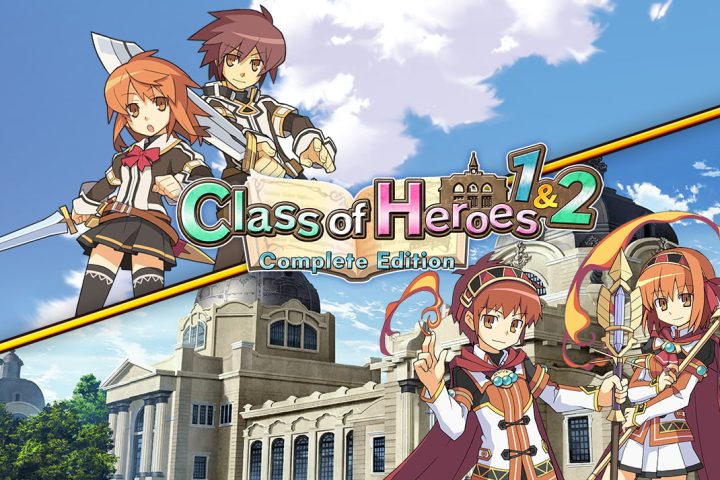 The key art for Class of Heroes 1 & 2: Complete Edition.