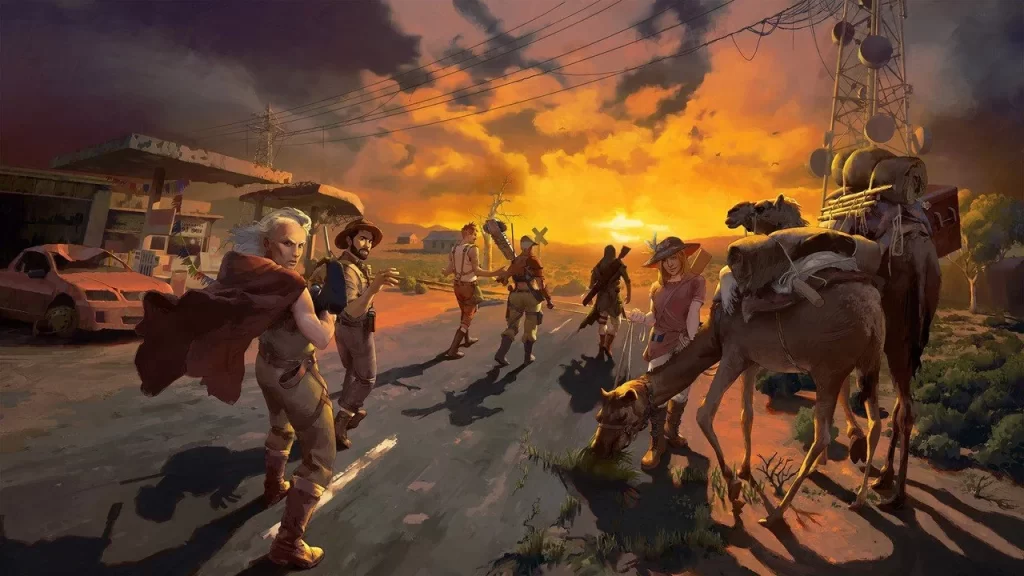 Broken Roads Key Art