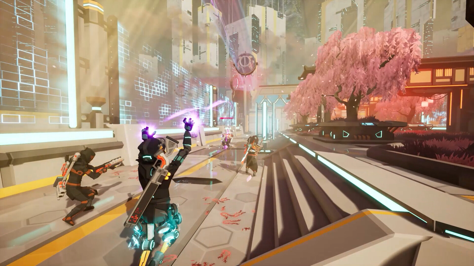 A screenshot from ArcRunner