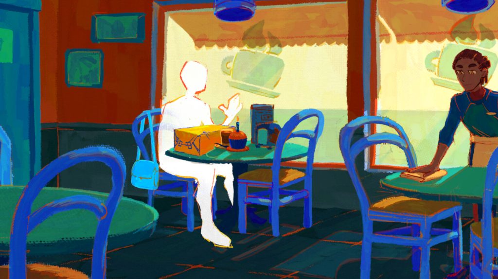 A screenshot from Chromatic Memories.