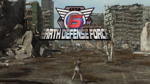 The key art for Earth Defense Force 6.