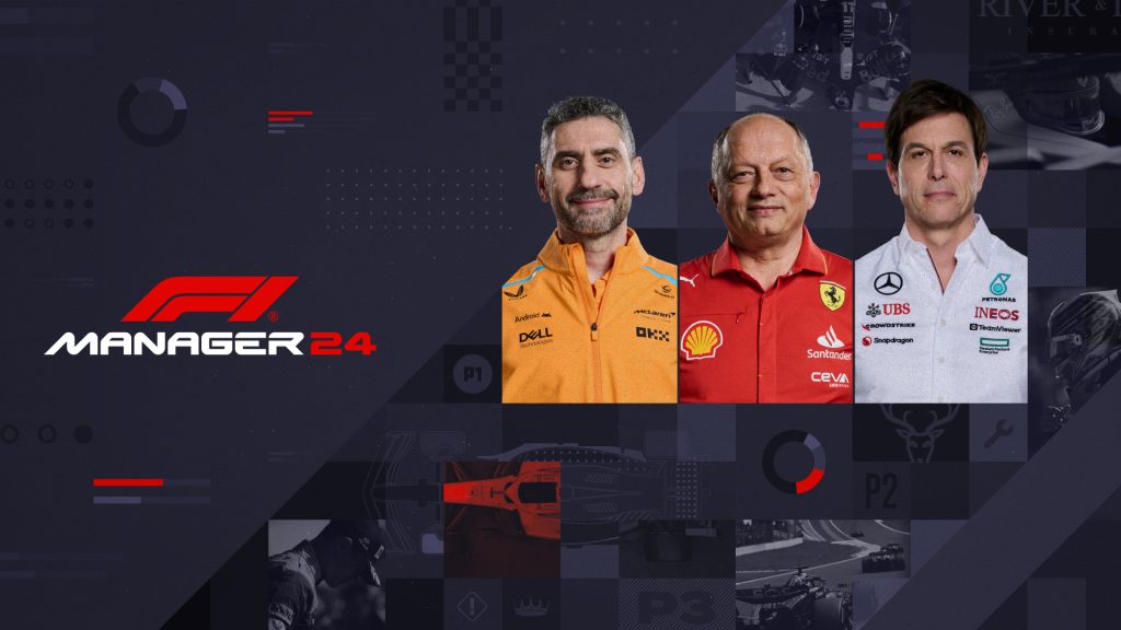 The key art for F1 Manager 2024.