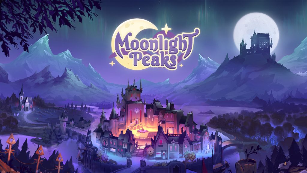 The key art for Moonlight Peaks.