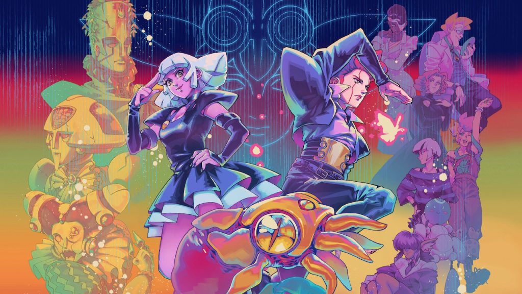 The key art for Read Only Memories: Neurodiver (without logo, from screenshot).