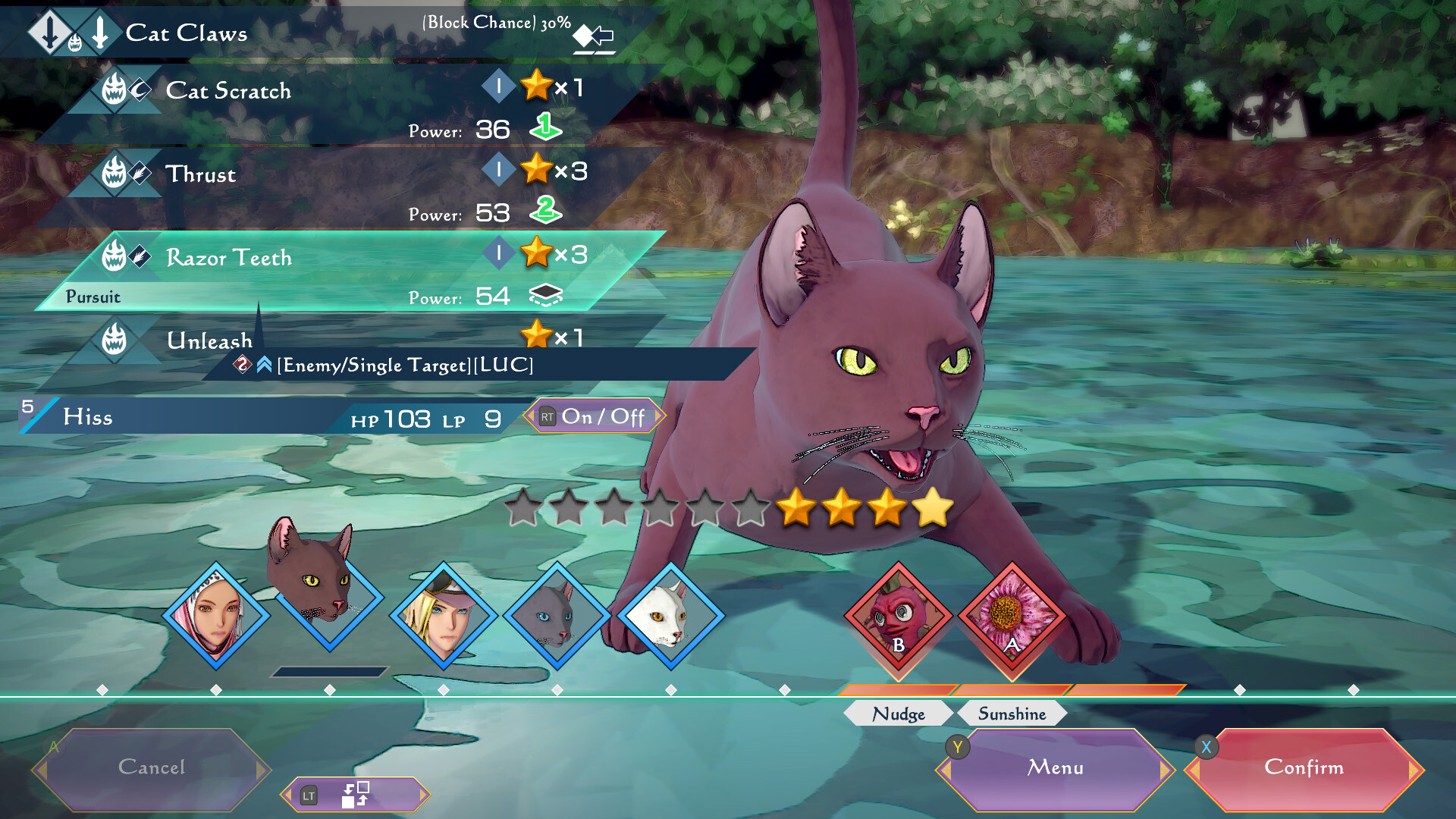 A screenshot from SaGa Emerald Beyond