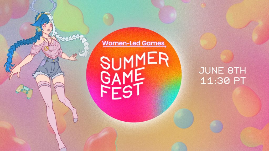 Women-Led Games at Summer Game Fest 2024. June 8th 11:30 p.m. PT.