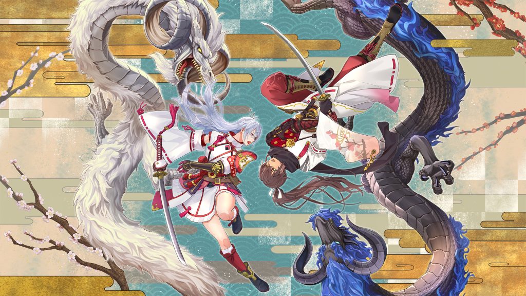 The key art for Rune Factory: Guardians of Azuma.