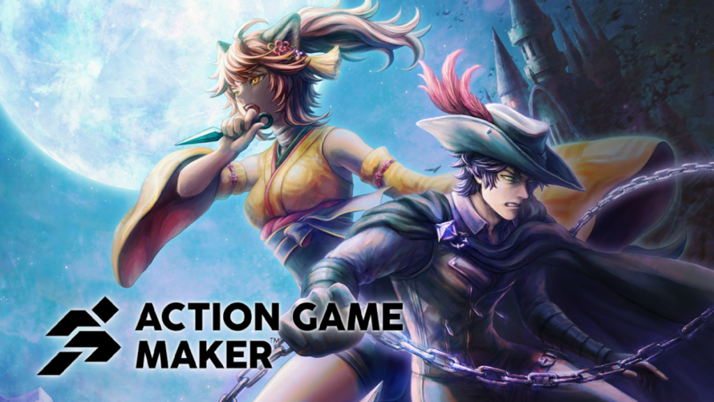 The key art for Action Game Maker.