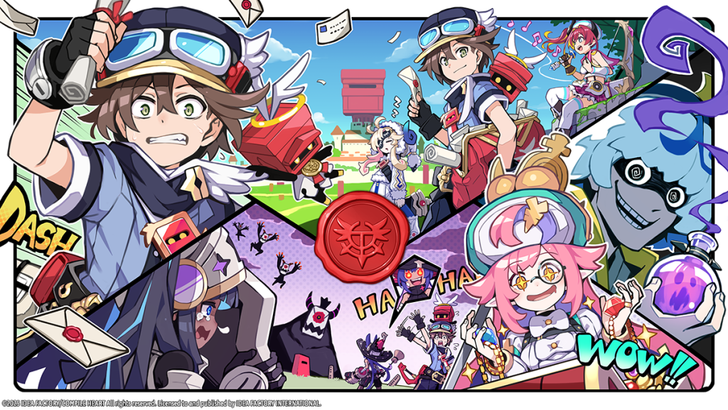 The second key art for Calamity Angels: Special Delivery.