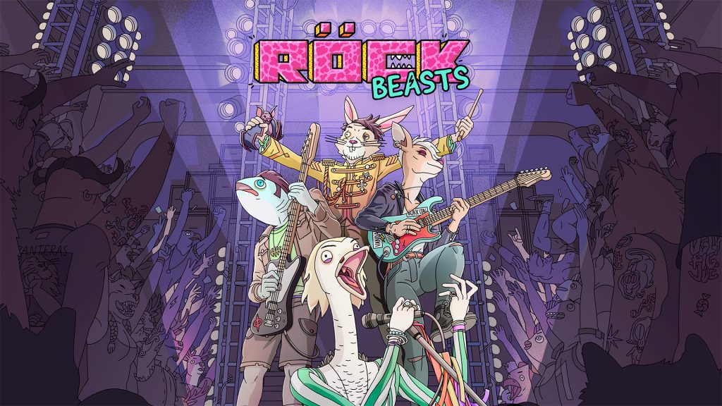 The key art for Rockbeasts.