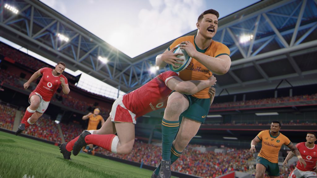 A screenshot from Rugby 25