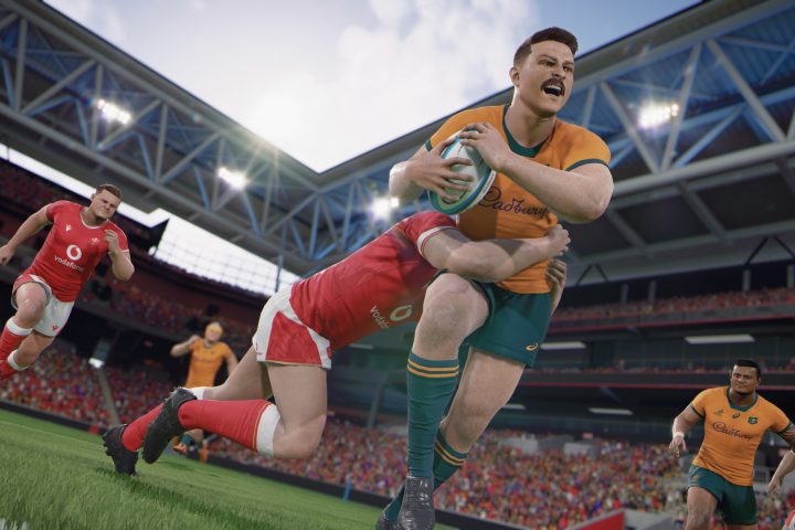 A screenshot from Rugby 25