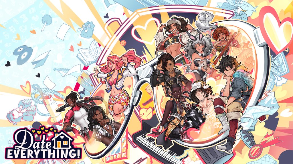 The key art for Date Everything!