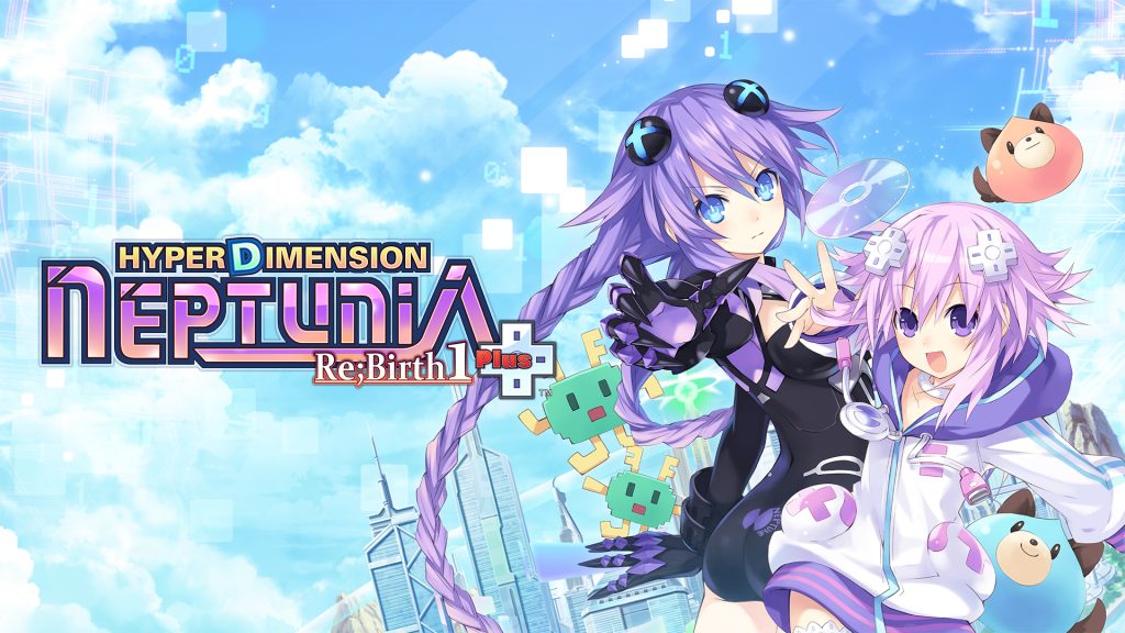 They key art for Hyperdimension Neptunia Re;Birth1 +.