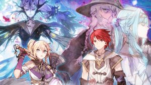 The key art for Ys X: Proud Nordics, cropped.