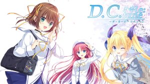 Three of the four heroines in D.C. ~Da Capo~ Re:tune.