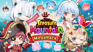 The key art for hololive Treasure Mountain MegaPack.