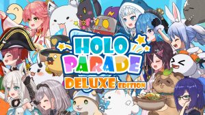 The key art for HoloParade: Deluxe Edition.