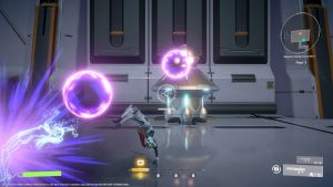 A screenshot of the gameplay in Scar-Lead Salvation.