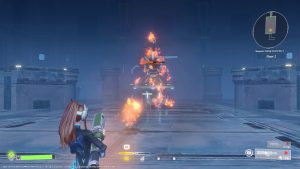 A screenshot of the gameplay in Scar-Lead Salvation.