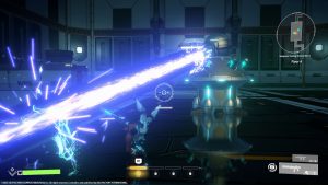 A screenshot of the gameplay in Scar-Lead Salvation.