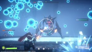 A screenshot of the gameplay in Scar-Lead Salvation.