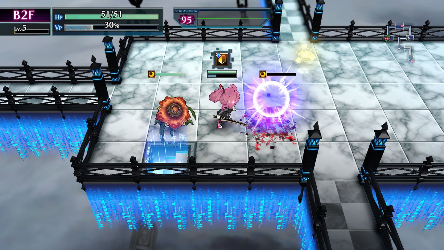 A screenshot from Death end re;Quest: Code Z