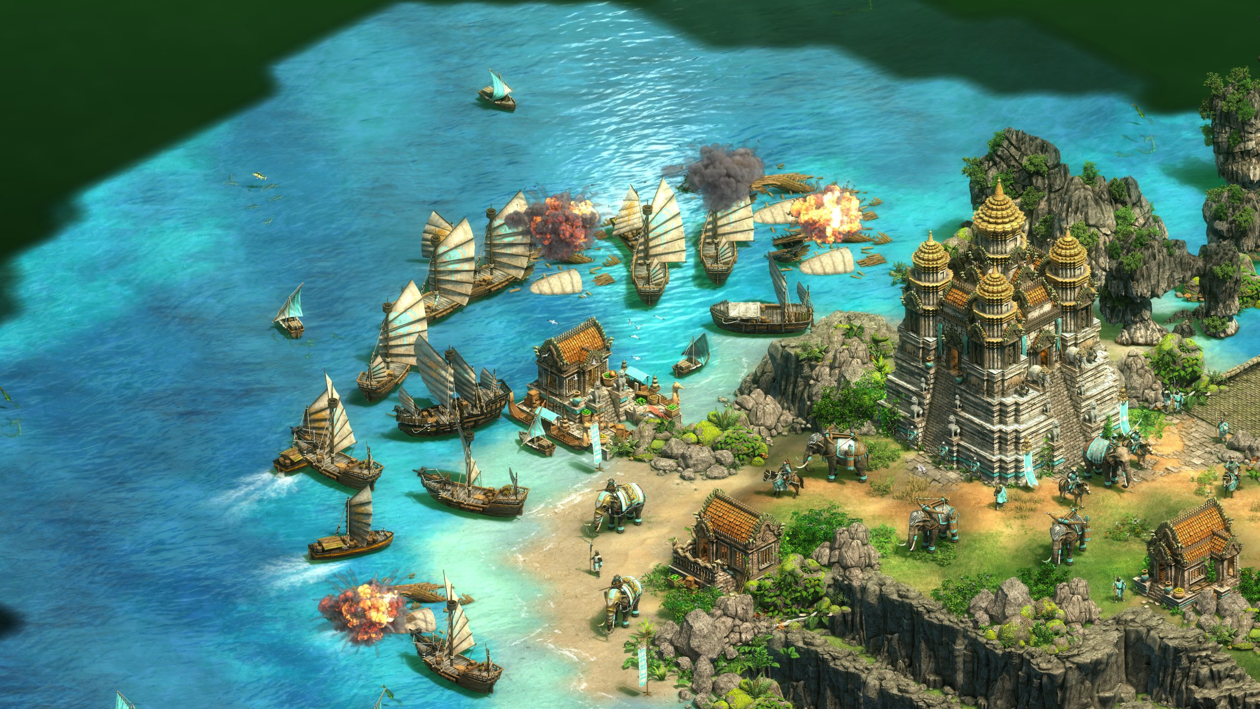 A screenshot from Age of Empires II Definitive Edition