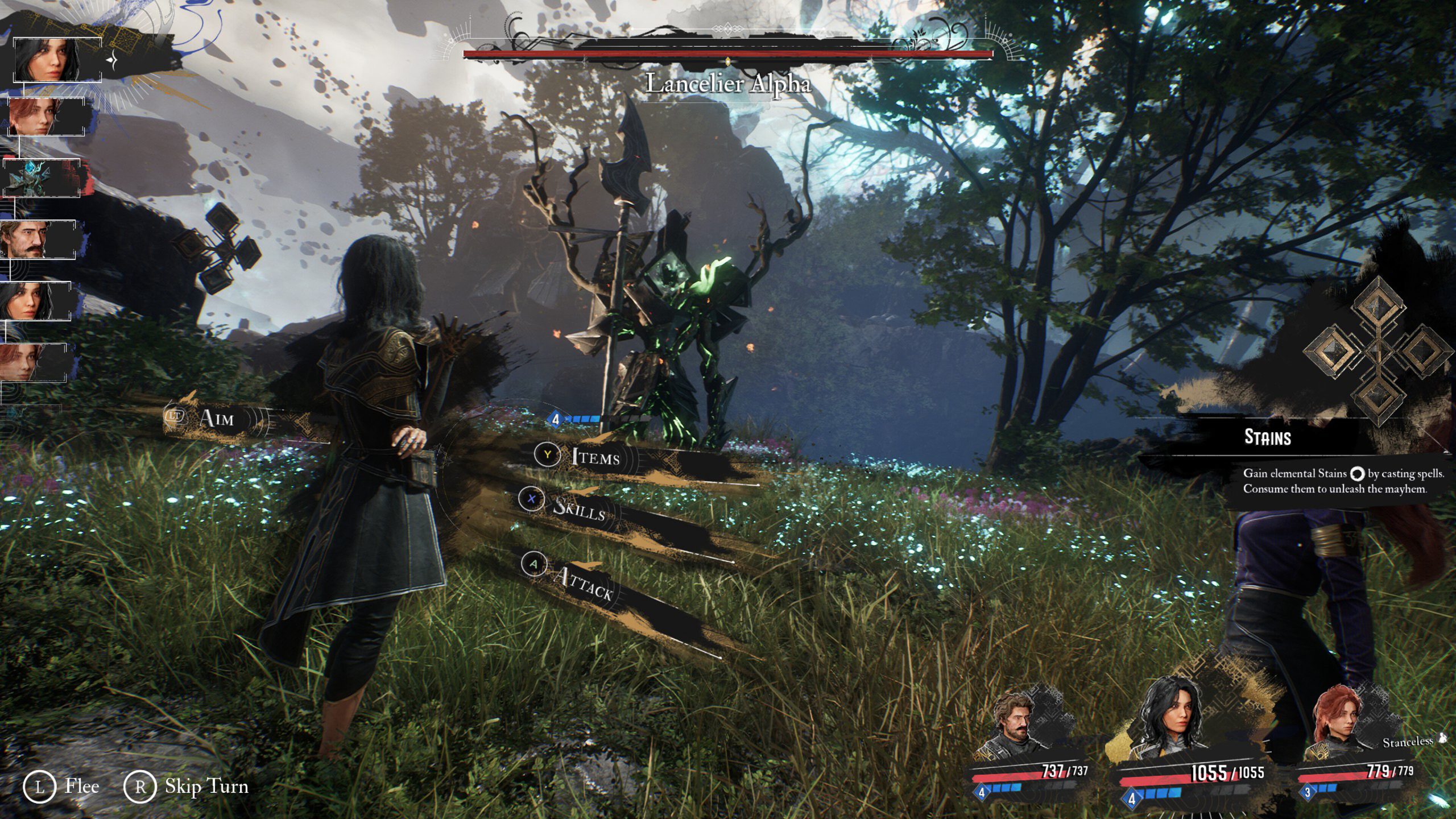 A screenshot of Clair Obscur