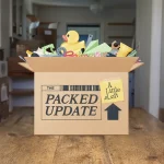 The key art for A Little to the Left's Packing Update.