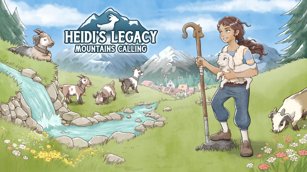 The key art for Heidi's Legacy: Mountain Calling.