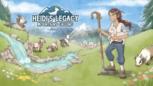 The key art for Heidi's Legacy: Mountain Calling.