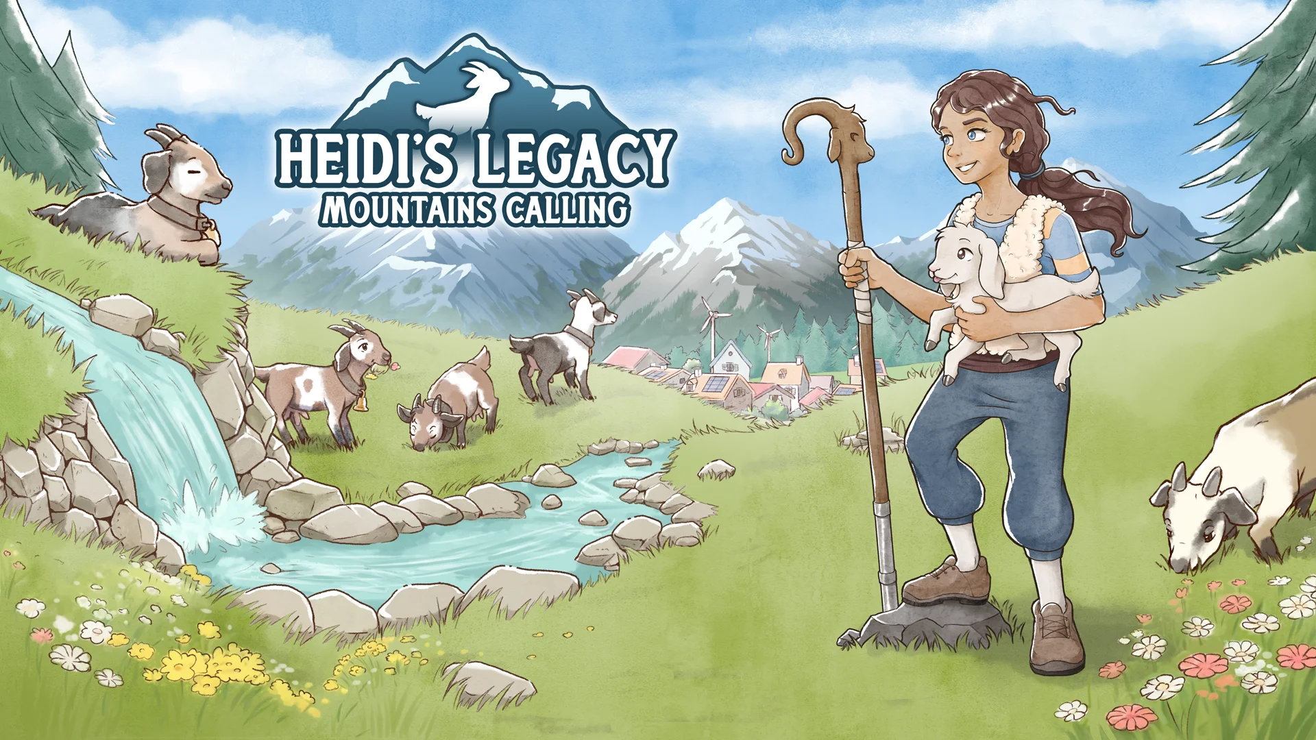 The key art for Heidi's Legacy: Mountain Calling.