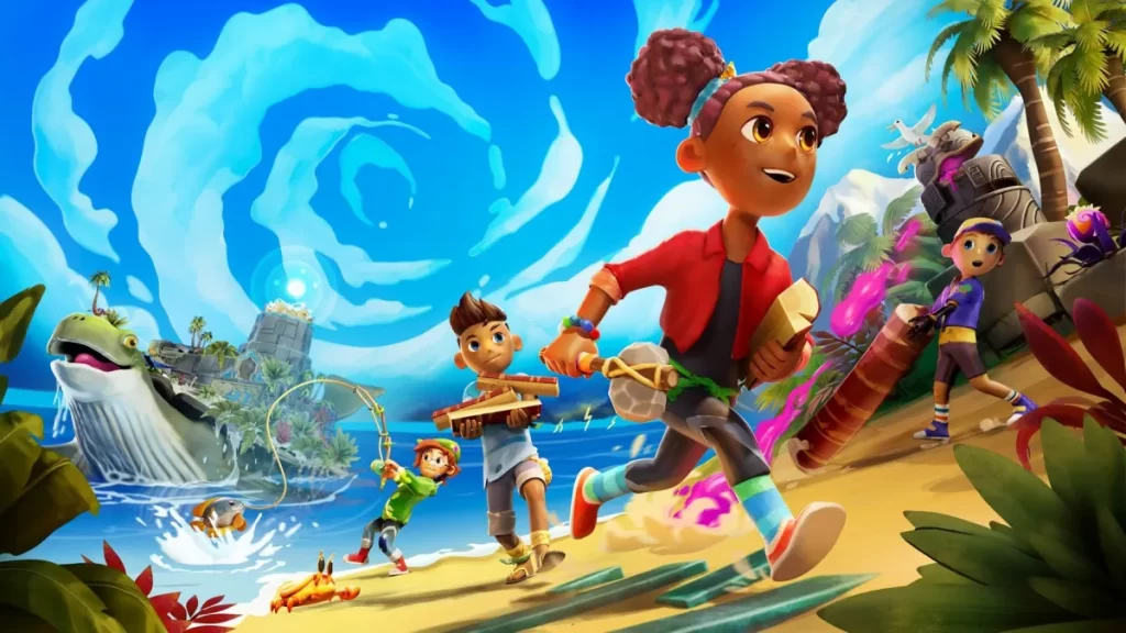 Key art for Survival Kids on Nintendo Switch 2