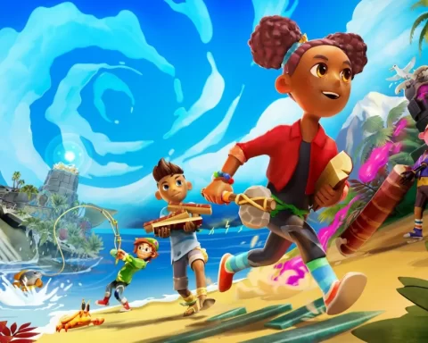 Key art for Survival Kids on Nintendo Switch 2