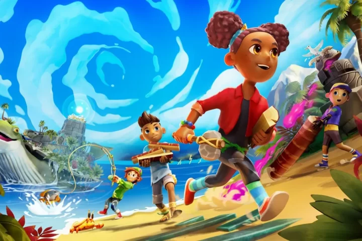Key art for Survival Kids on Nintendo Switch 2