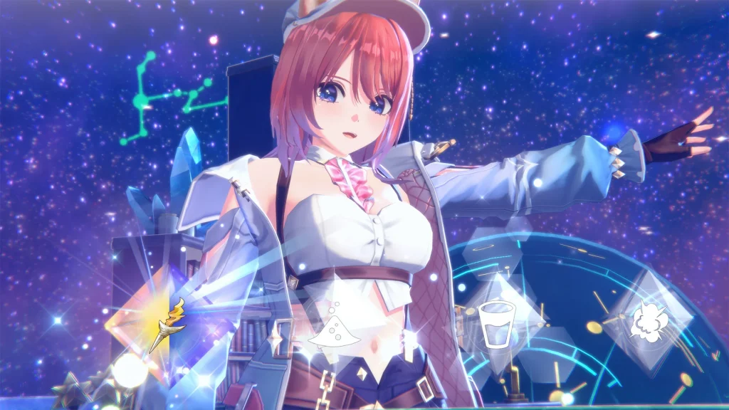 A screenshot from Atelier Resleriana: The Red Alchemist & the White Guardian.