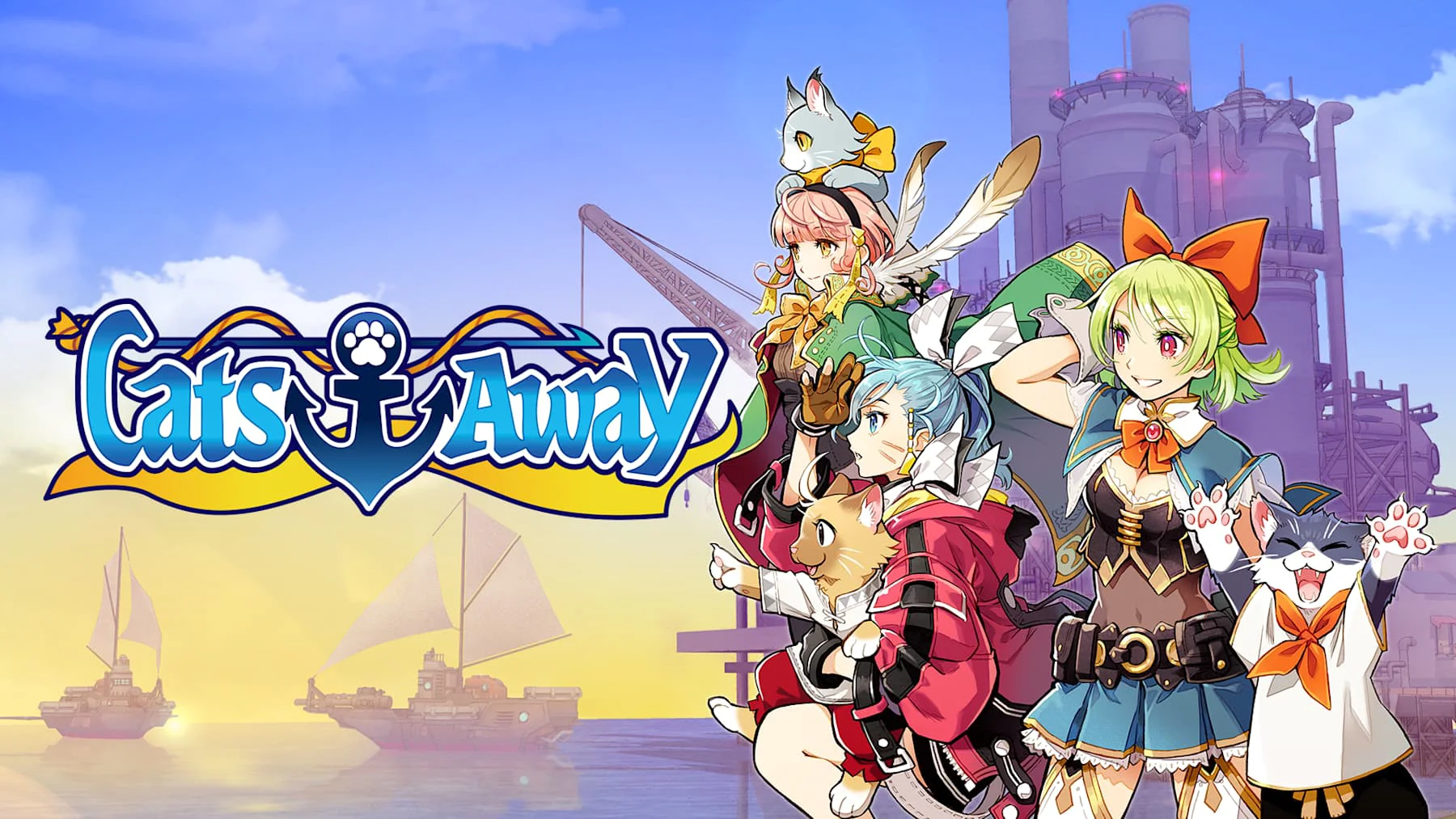 The key art for Cats Away.