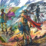 The key art for Dragon Quest I & II HD-2D Remake, cropped to a 16:9 ratio.