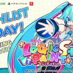 The wishlist artwork for Hatsune Miku Logic Paint S+.