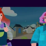 A screenshot from Morgan: Metal Detective.