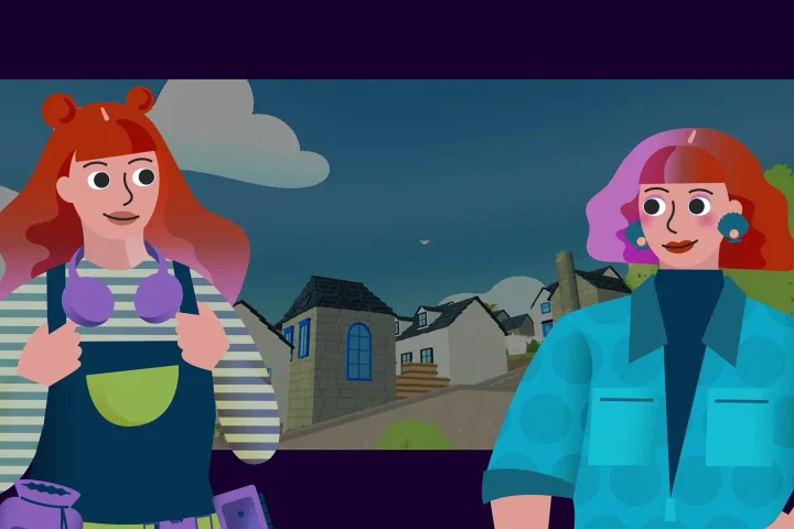 A screenshot from Morgan: Metal Detective.