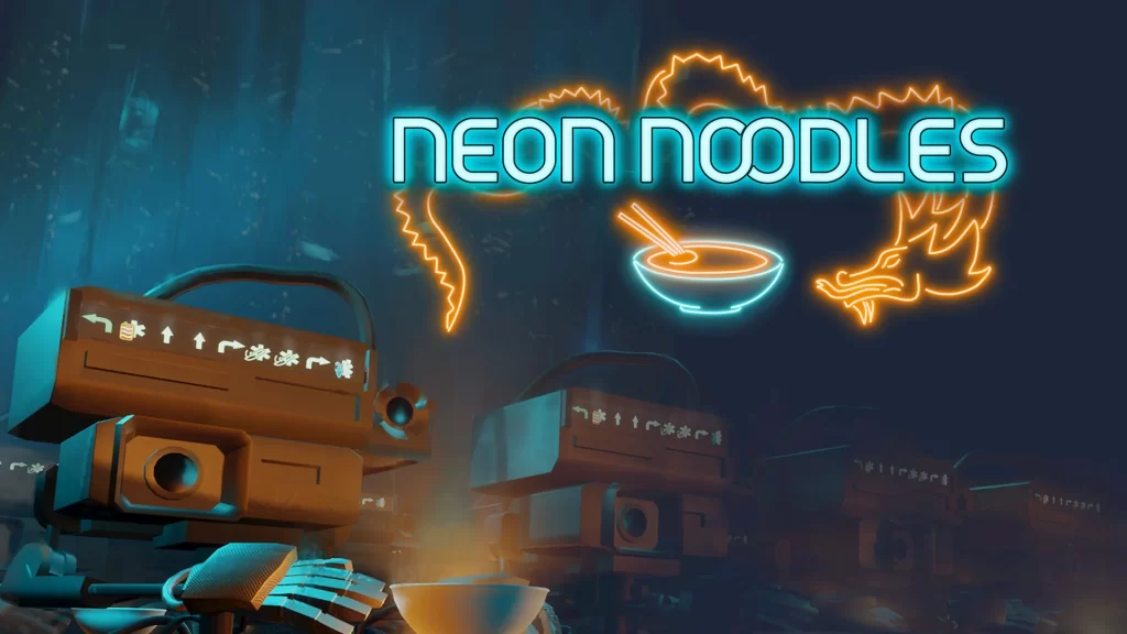 The key art for Neon Noodles.