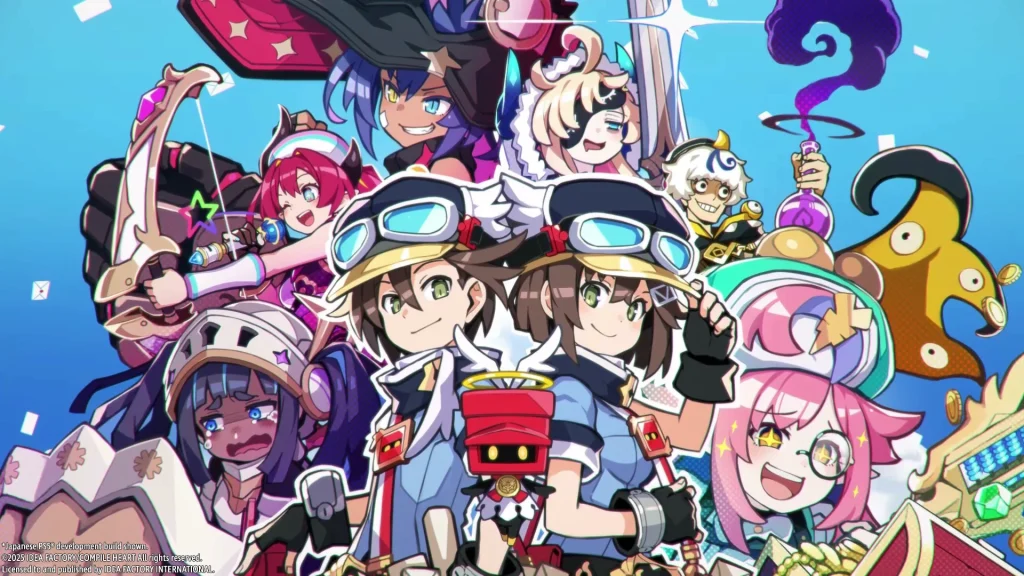 A screenshot from Calamity Angels: Special Delivery.