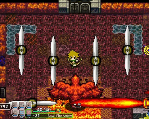 A screenshot from Cladun X3, revealed for its release date announcement.